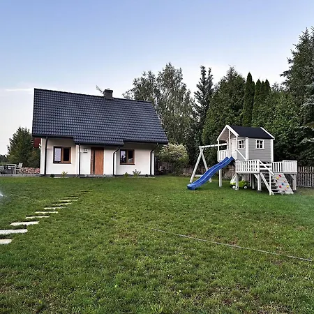 Nowy Dom Sajzy 34 Na Mazurach, Balia Ogrodowa Z Funkcja Jacuzzi Сasa de vacaciones Ełk